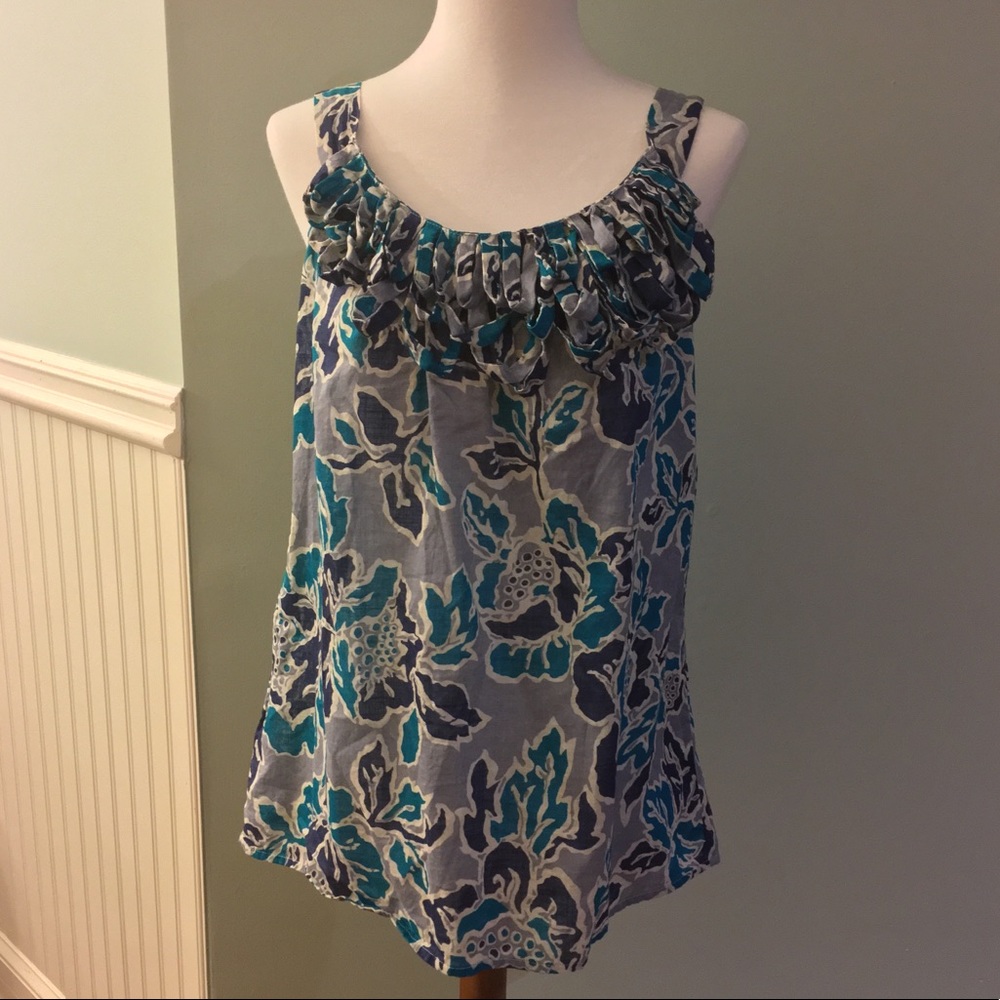 🎉 NWOT | LOFT FLORAL TANK TOP 🎉